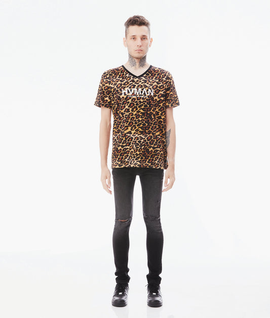 Strat Super Skinny Jeans – Vintage Black, Ripped Stretch Denim