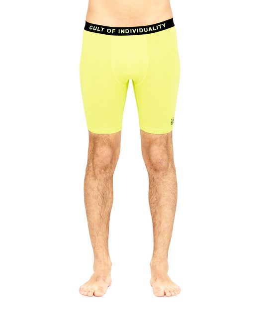 CULT BRIEFS 2 PACK "FALLEN ANGELS" PRINT/SAFTEY GREEN SOLID