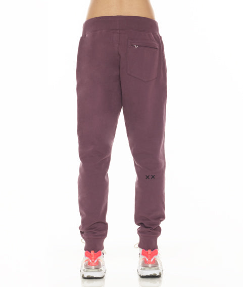 SWEATPANT IN GRAPE COMPOTE