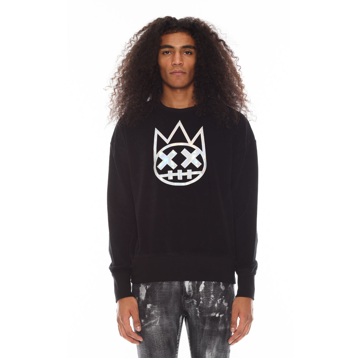 CREW NECK FLEECE IN BLACK – Cult of Individuality