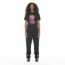 Load image into Gallery viewer, SHORT SLEEVE CREW NECK TEE 26/1&#39;S &quot;VOODOO DOLL&quot; IN BLACK