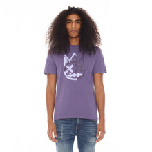 Load image into Gallery viewer, SHIMUCHAN BRUSHED LOGO SHORT SLEEVE CREW NECK TEE 26/1&#39;S IN IRIS