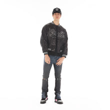 Load image into Gallery viewer, BASEBALL JACKET IN BLACK