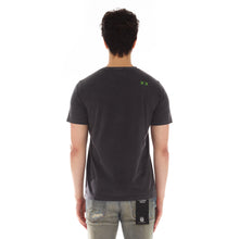 Load image into Gallery viewer, SHORT SLEEVE CREW NECK TEE  &quot;CHARLIE&quot; IN VINTAGE CHARCOAL