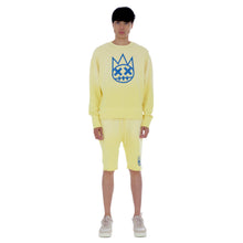 Load image into Gallery viewer, CORE CREW NECK FLEECE IN VINTAGE YELLOW