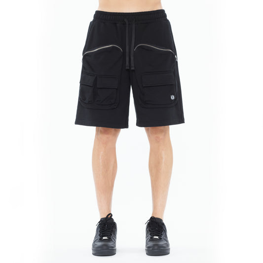 Cult's Cargo Shorts in Black