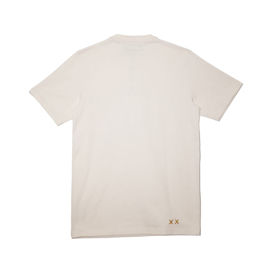 Cult's Crystallized Limited Edition Heavyweight Short Sleeve Crew Neck Tee "Cuba" in Winter White