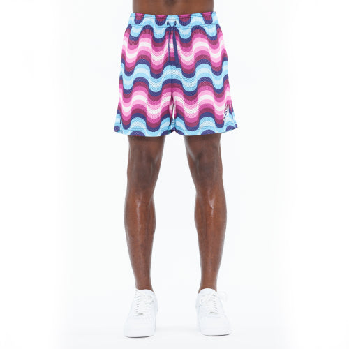 Cult's Mesh Shorts in Blue Wave