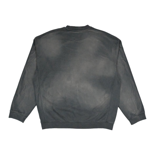 Cult's Crew Novelty Sweatshirt in Vintage Charcoal