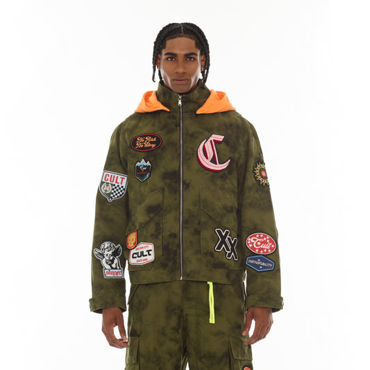 Cult's Y2K Jacket in Camo