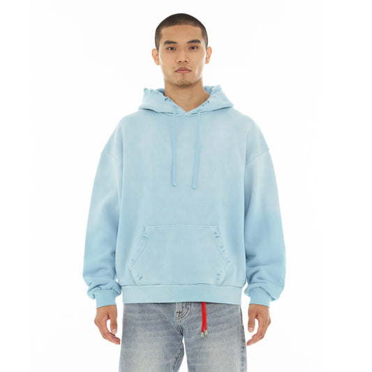 Cult's Pullover Sweatshirt "Core" 620 Grams In Blue Glow