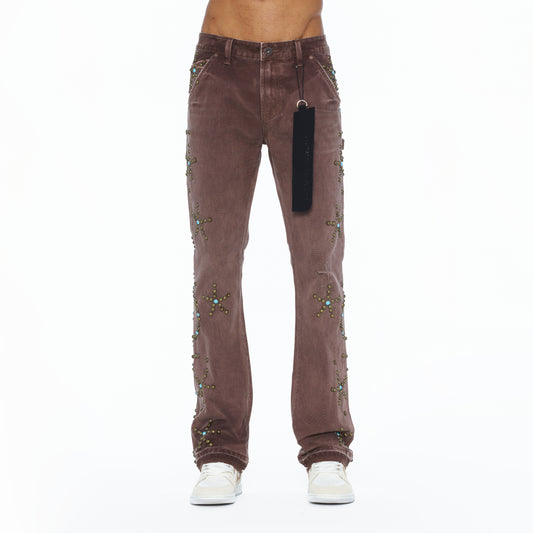 Cult's Carpenter Lenny Bootcut Jeans In Pinecone