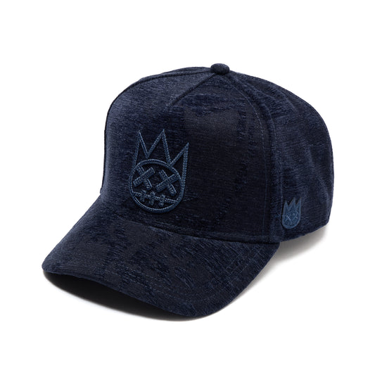 Cult's A Frame Trucker Hat "Jacquard" In Navy