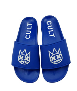 CULT SANDALS IN ROYAL BLUE