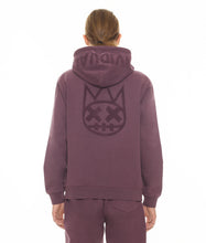 Load image into Gallery viewer, ZIP HOODY IN GRAPE COMPOTE