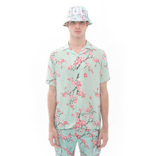 Load image into Gallery viewer, CAMP SHORT SLEEVE WOVEN SHIRT IN CHERRY BLOSSOM