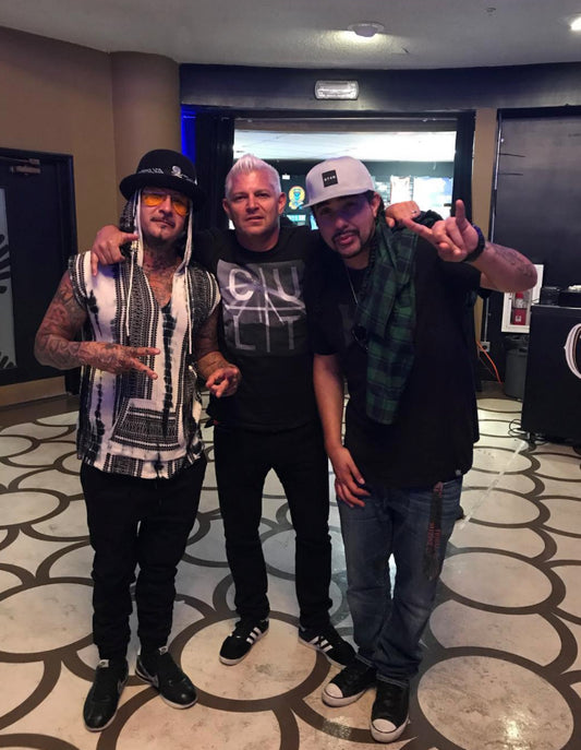 BILLY GRAZIADEI OF BIOHAZARD WEARS A CULT TEE