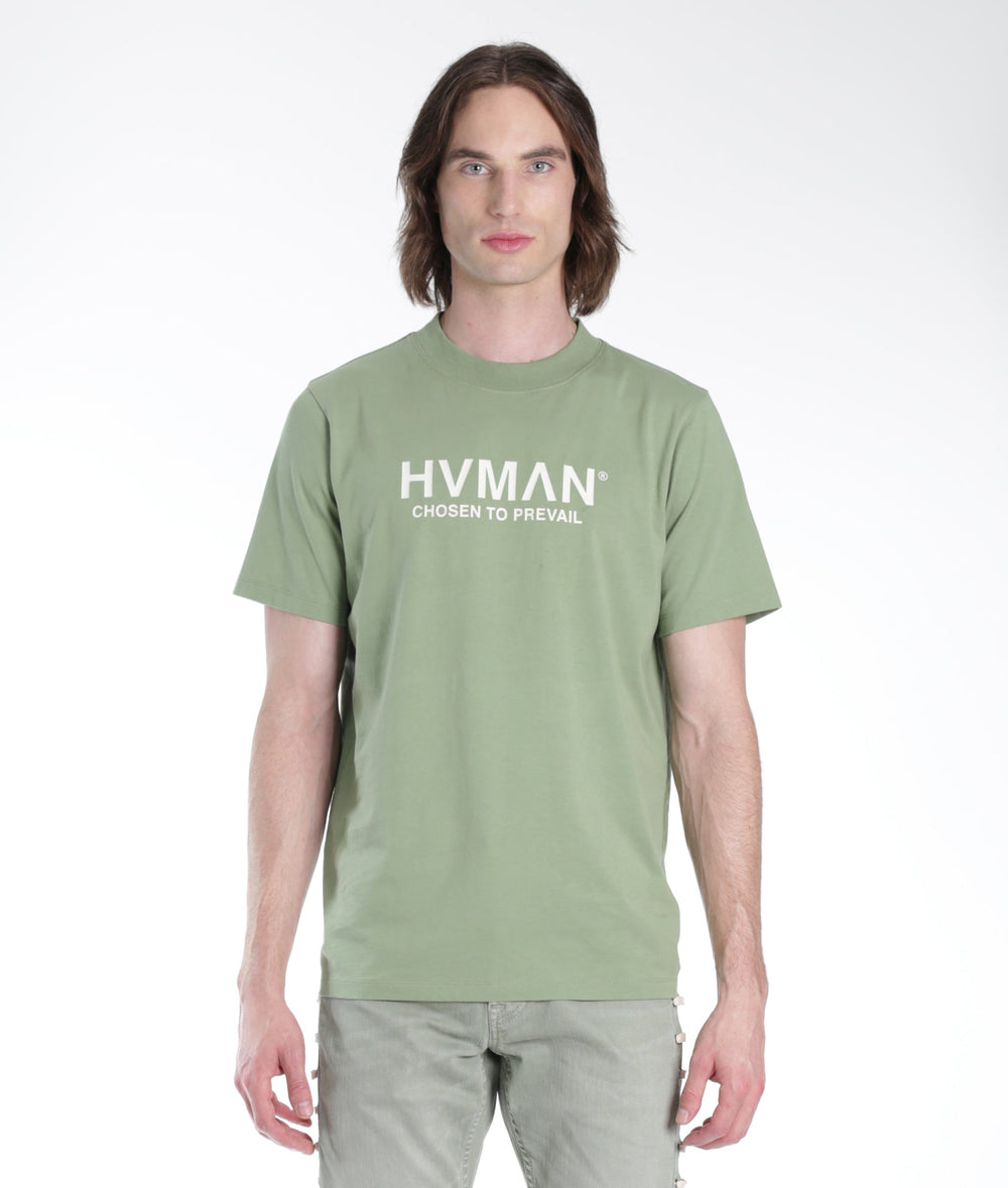 HVMAN BASIC LOGO TEE OM ASPEN