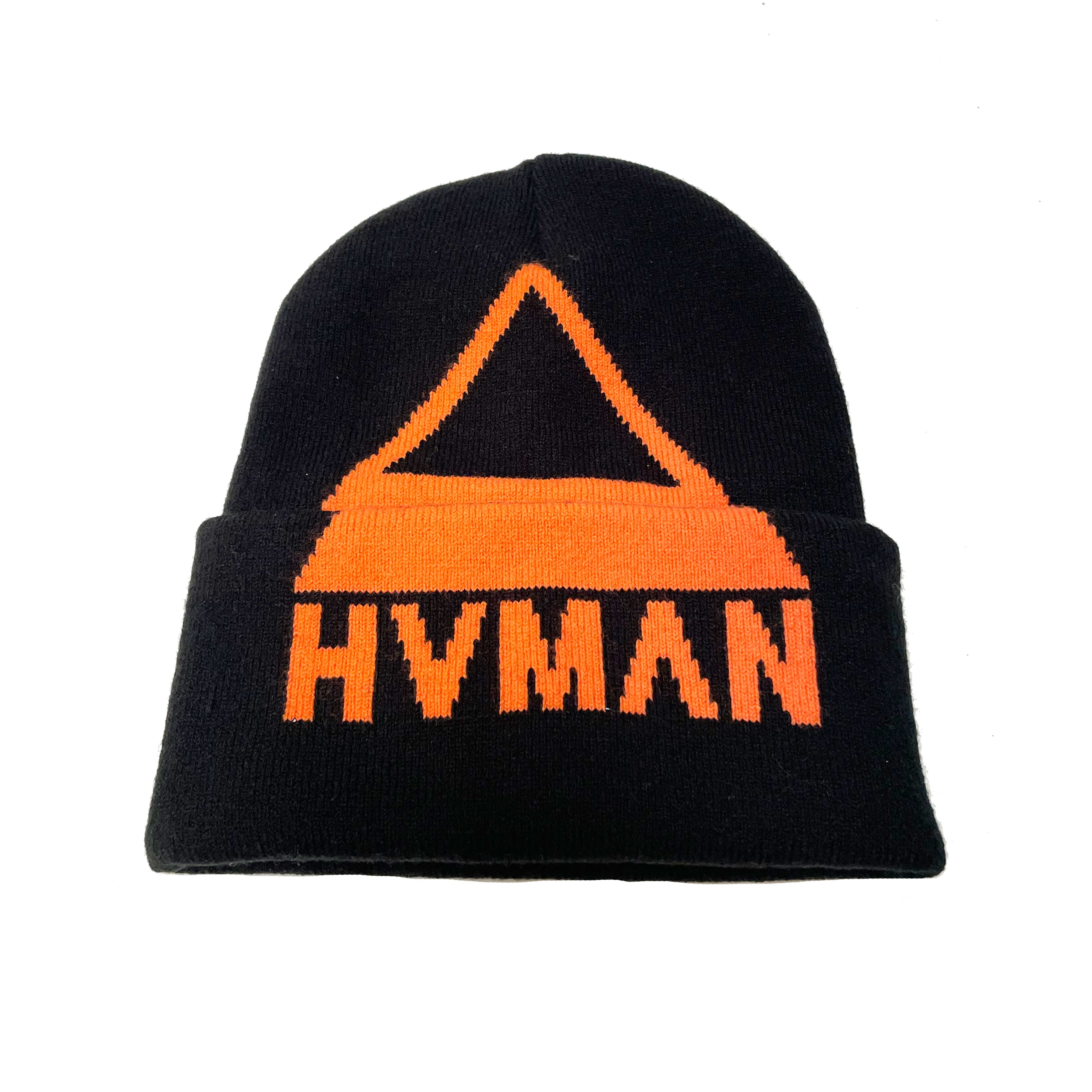 TRIANGLE KNIT CAP IN BLACK /W RED LOGO – Cult of Individuality
