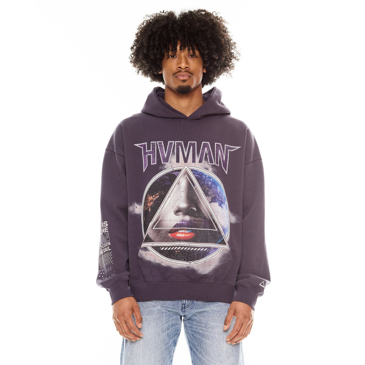 PULLOVER SWEATSHIRT IN PARACHUTE PURPLE