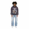 PULLOVER SWEATSHIRT IN PARACHUTE PURPLE