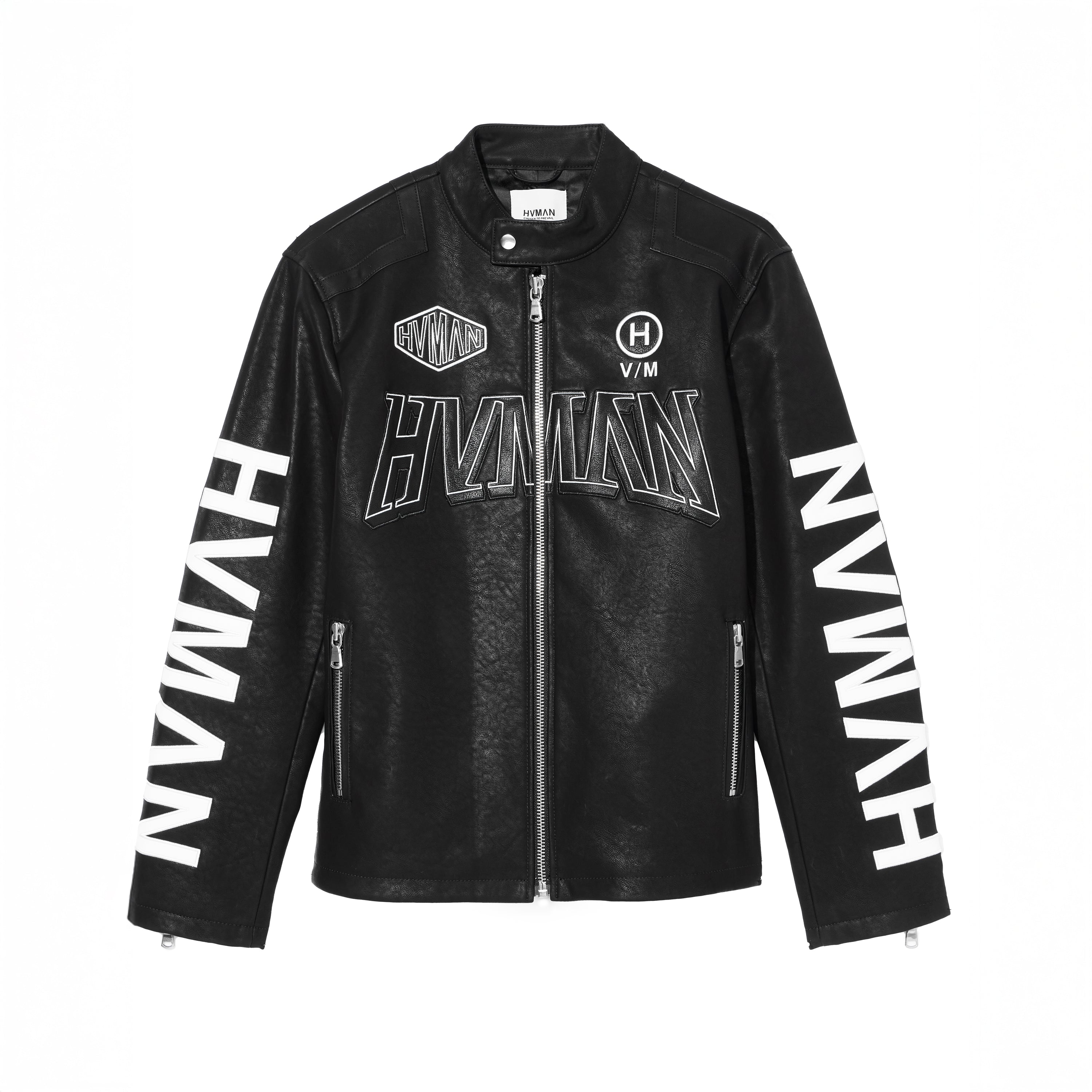Hvman's Cafe Racer Jacket in Black