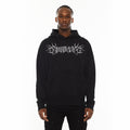 Hvman's Pullover Crewneck Sweatshirt "Broken Hearts" in Black