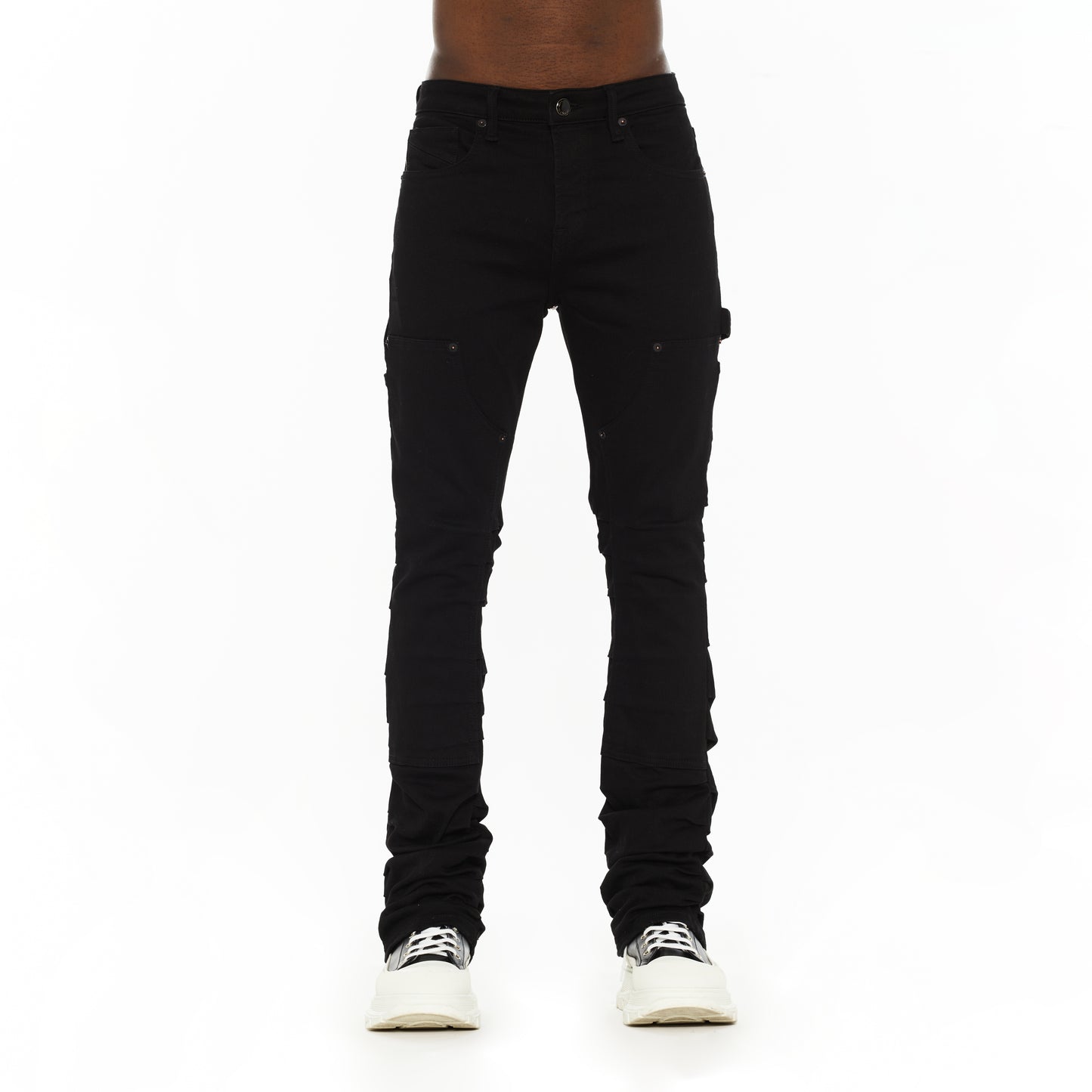 Hvman's Mars Bootcut Jeans in Black
