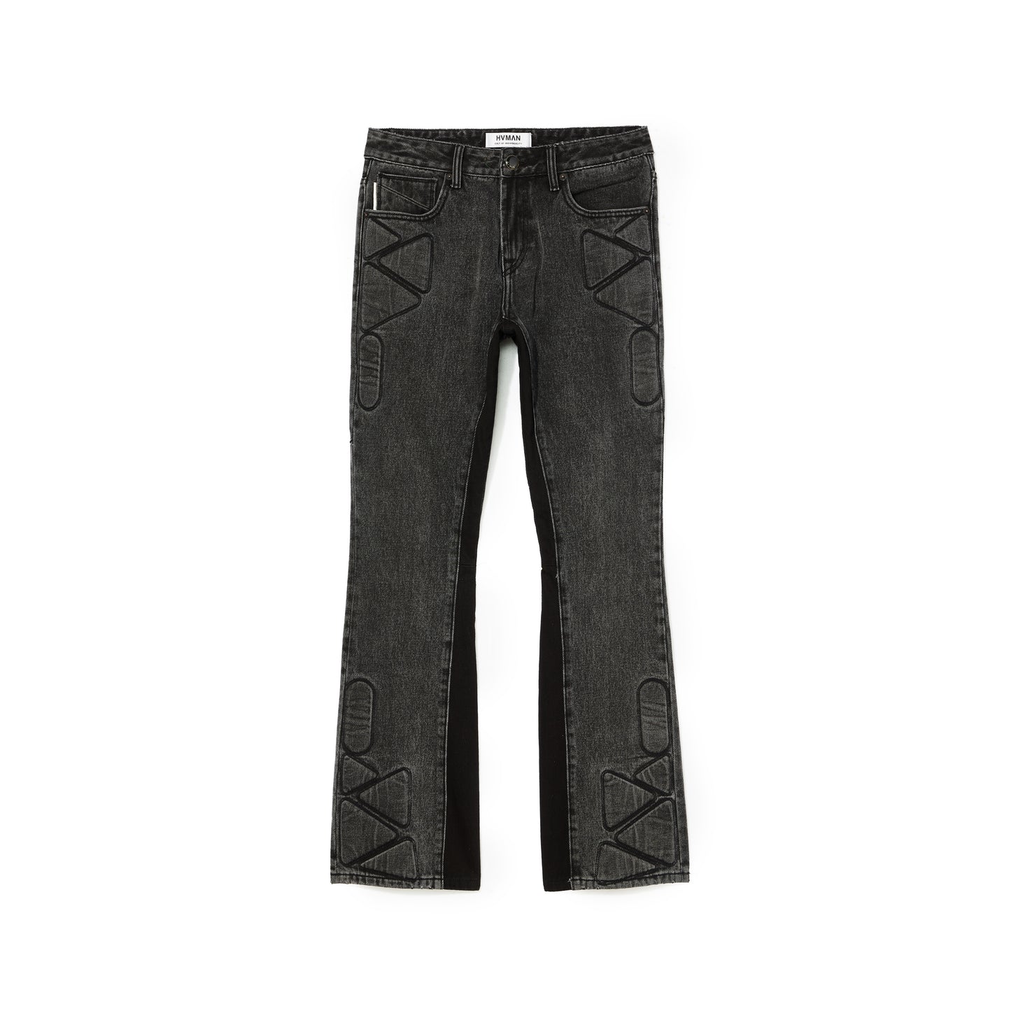 Hvman's Mars Bootcut Jeans in Grey
