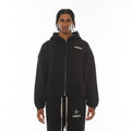Hvman's Full Zip Sweatshirt in Black