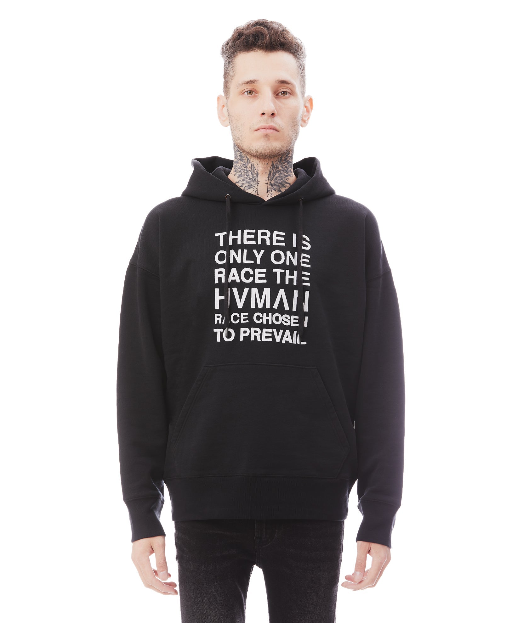 PULLOVER SWEATSHIRT IN BLACK