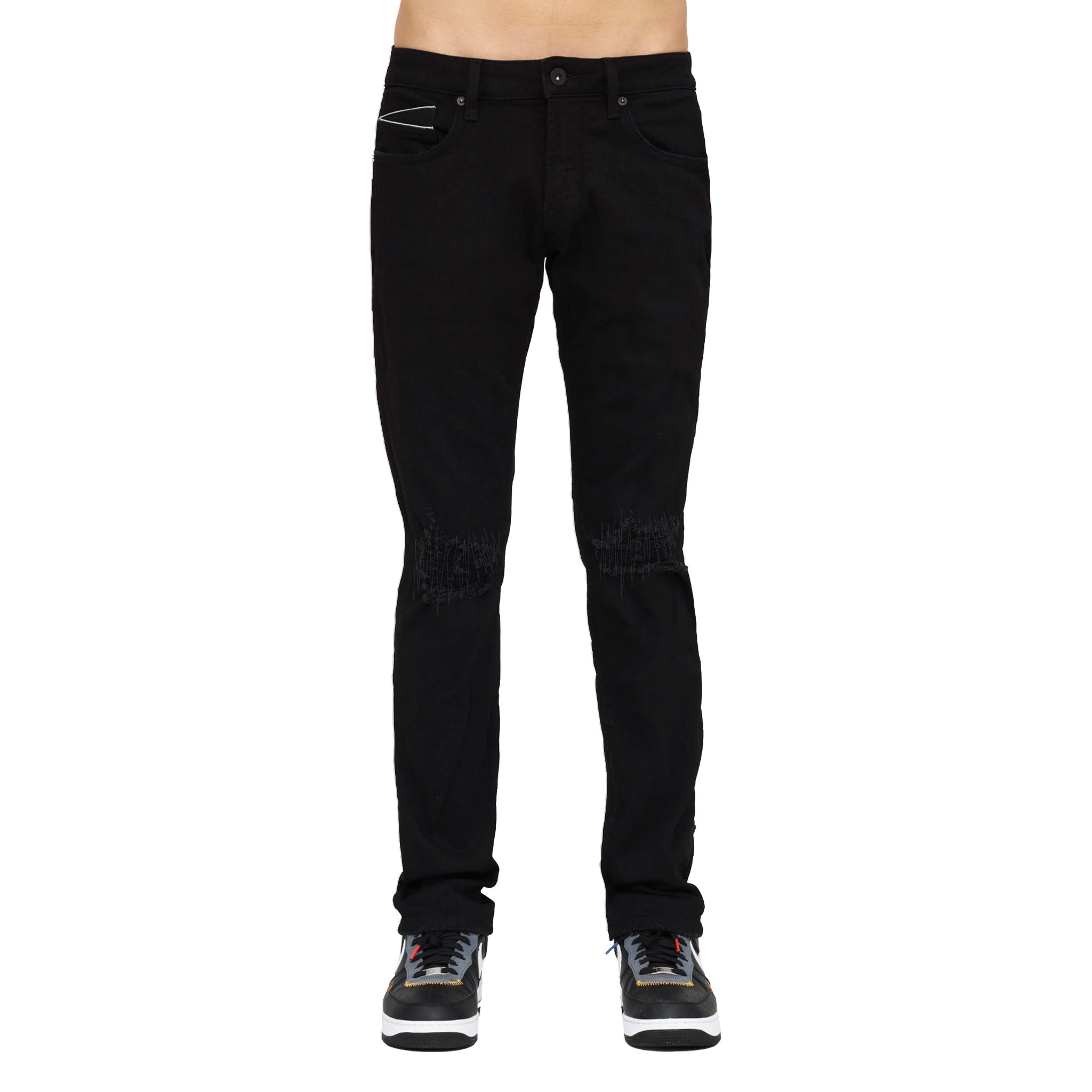ROCKER SLIM - PREMIUM STRETCH IN BLACK INK JEANS NEW – Cult of Individuality