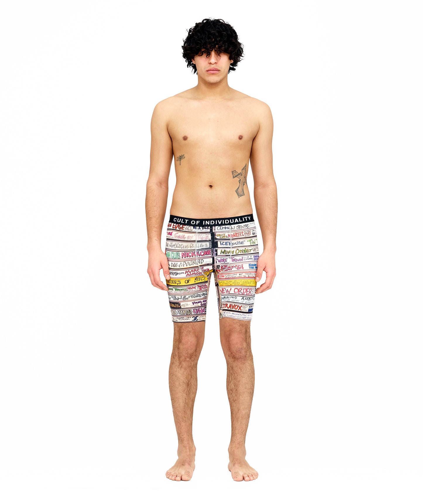 CULT BRIEFS  2 PACK "CASSETTS" PRINT/GOLD SOLID
