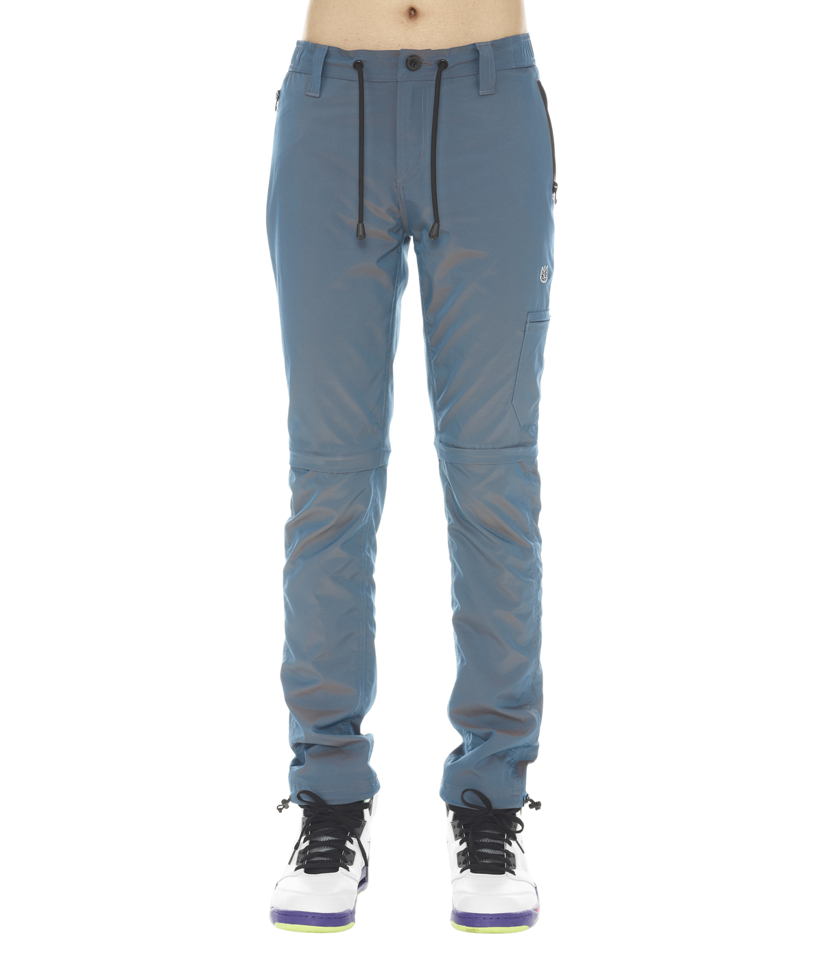 NYLON PANT IN SEAFOAM