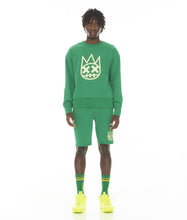 Load image into Gallery viewer, CREW NECK FLEECE IN KELLY GREEN