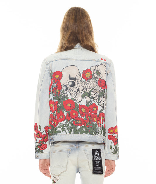 TYPE II DENIM JACKET IN POPPY