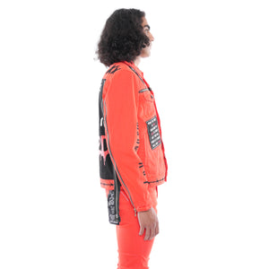 PAZ TYPE II JACKET IN CORAL