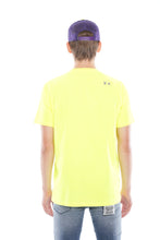 Load image into Gallery viewer, 3D CLEAN SHIMUCHAN LOGO  SHORT SLEEVE CREW NECK TEE IN HIGHLIGHTER GREEN