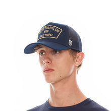 Load image into Gallery viewer, CANT DO EPIC SH*T MESH BACK TRUCKER CURVED VISOR NAVY HAT