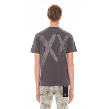 Load image into Gallery viewer, SHORT SLEEVE CREW NECK TEE  26/1&#39;S &quot;XX&quot; IN CHARCOAL
