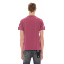 Load image into Gallery viewer, SHIMUCHAN BRUSHED LOGO SHORT SLEEVE CREW NECK TEE 26/1&#39;S IN CABERNET