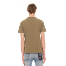Load image into Gallery viewer, SHORT SLEEVE CREW NECK TEE  26/1&#39;S &quot;SAINTS &amp; SINNERS IN MOSS