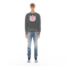 Load image into Gallery viewer, CREW NECK FLEECE IN CHARCOAL