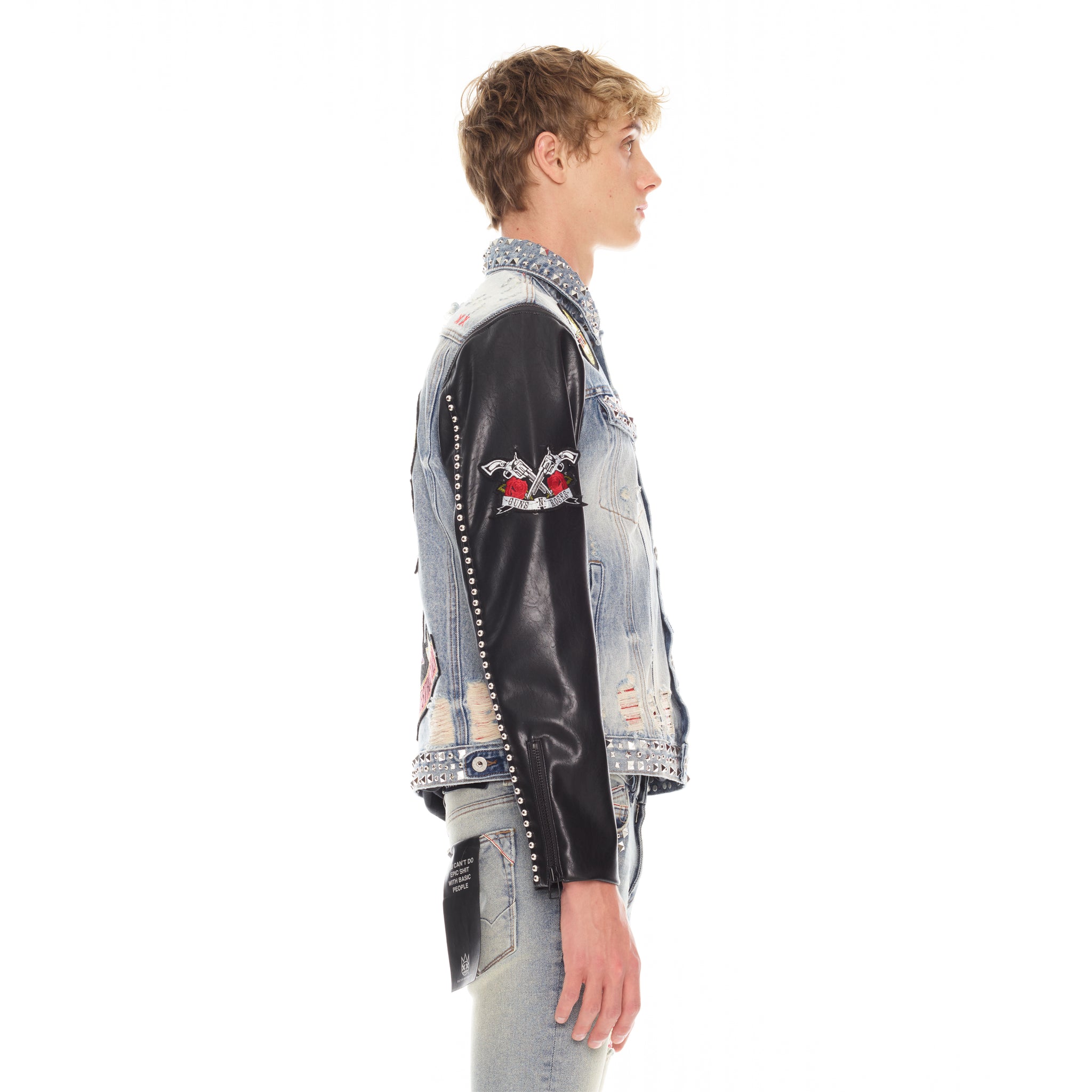 GUNS N' ROSES II JACKET WITH ZIP OFF SLEEVES IN AXL – Cult of Individuality
