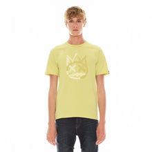Load image into Gallery viewer, SHIMUCHAN BRUSHED LOGO SHORT SLEEVE CREW NECK TEE 26/1&#39;S IN CANARY