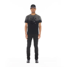 Load image into Gallery viewer, SHIMUCHAN LOGO SHORT SLEEVE CREW NECK TEE IN VINTAGE BLACK
