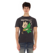 Load image into Gallery viewer, SHORT SLEEVE CREW NECK TEE  &quot;CHARLIE&quot; IN VINTAGE CHARCOAL