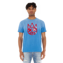 Load image into Gallery viewer, SHIMUCHAN LOGO SHORT SLEEVE CREW NECK TEE IN VINTAGE BLUE