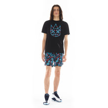 Load image into Gallery viewer, SHORT SLEEVE CREW NECK TEE  &quot;MULTI SHIMUCHAN&quot; IN BLACK