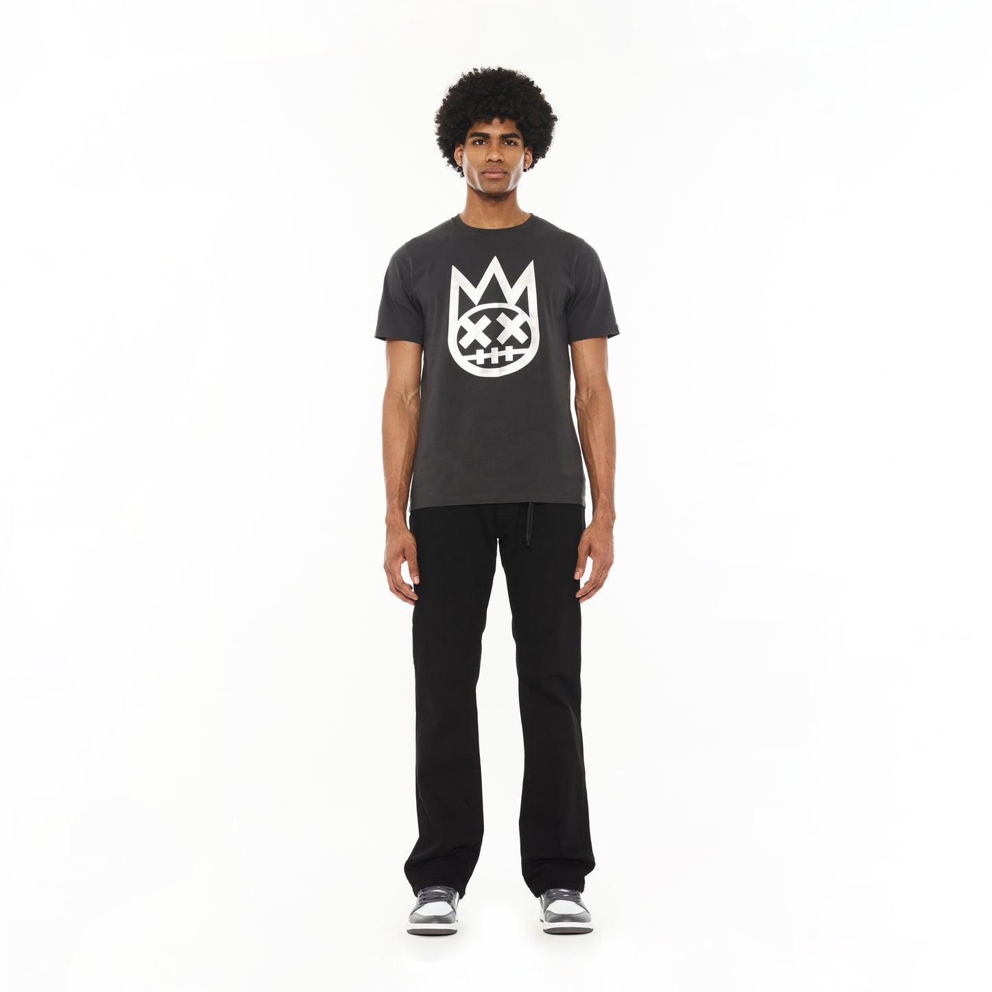 Cult's Rebel Straight Jeans in Solid Black